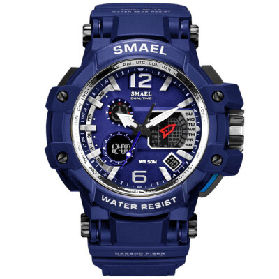 

SMAEL Men Watches White Sport Watch LED Digital 50M Waterproof Casual Watches Male Clock relogios masculino Watches Man