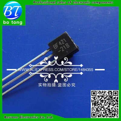 

20PCSLot Transistors BF421 F421 PNP 50MA 300V TO-92