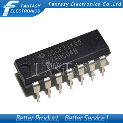 

100PCS SN74HC04N DIP14 SN74HC04 DIP 74HC04N 74HC04 new and original IC free shipping