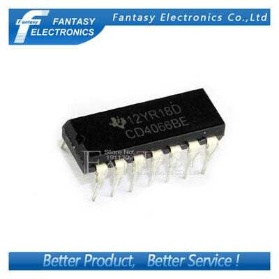 

100PCS CD4066BE DIP14 CD4066 DIP new&original IC free shipping