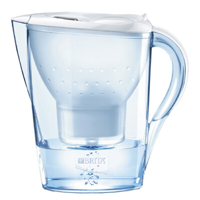 

Bridain (BRITA) Фильтрующий очиститель воды Очиститель воды для воды Очиститель воды Marella Jindian Series 2.4L (белый)