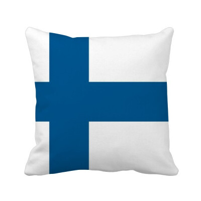 

Finland National Flag Europe Country Square Throw Pillow Insert Cushion Cover Home Sofa Decor Gift