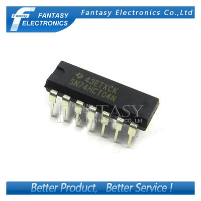 

50PCS SN74HCT04N DIP14 SN74HCT04 DIP 74HCT04 74HCT04N new and original IC free shipping