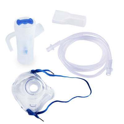 

TIANZUO TW8800-LY Knob-type adjustable fog atomization mask with mouthpiece adult home medical atomization kit atomizer acce