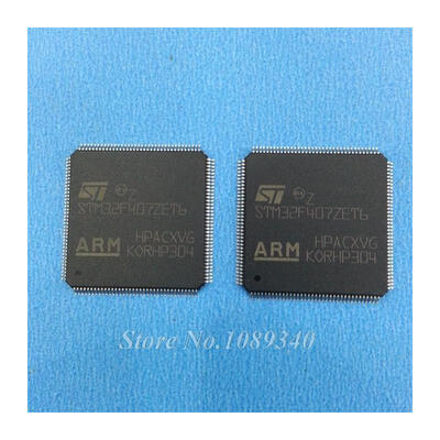 

2PCS free shipping STM32F407ZET6 STM32F407 ARM Cortex-M4 32b MCU+FPU 210DMIPS up to 1MB Flash/192+4KB RAM 100% new original