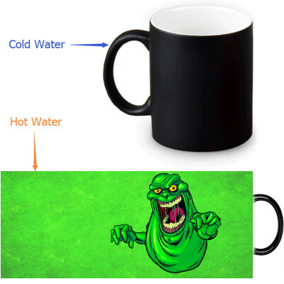 

Приманки-приманки Slimer Morphing Mug Color Change Чашка чая Волшебная молочная кружка для кофе