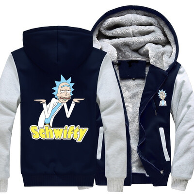 

2018 New USA SIZE Men Winter Autumn Hoodies SCIENCE PEACE AMONG WORLDS pattern Fleece Coat Baseball Uniform Sportswear Jacket wool