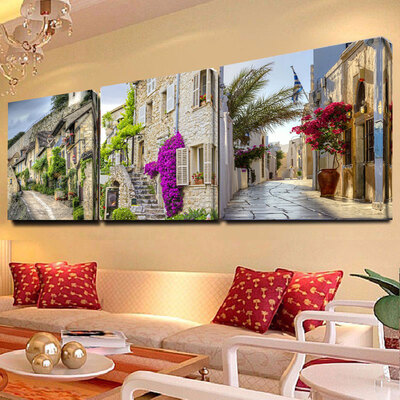 

Pictures Canvas Painting Home Decoration Pictures Wall Pictures For Living Room Modular Orchid Wall Painting Flower40x50cmX3pcs