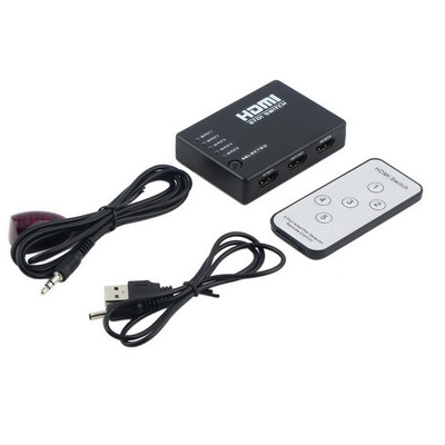 

5 порт HDMI переключатель Switcher 1080p сплиттер для HDTV, PS3 DVD + пульта ду