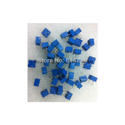 

100PCS High Precision 3362P Variable Resistors 5K Ohmvalue