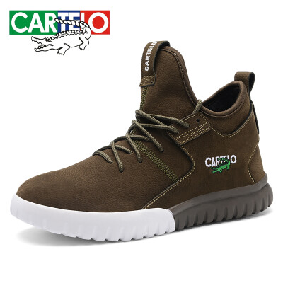 

CARTELO mens cashmere warm fashion comfortable boots