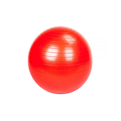 

New Smooth Surface PVC Yoga Ball Household Explosion-proof Thicken Red Yoga Ball