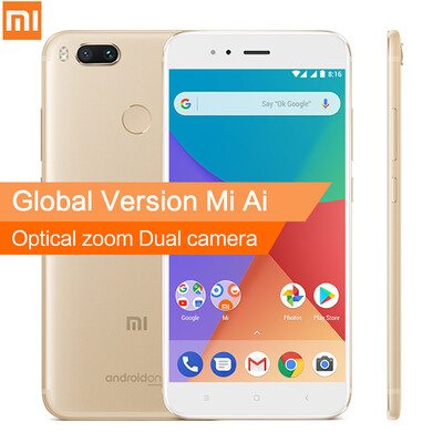

Глобальная Версия Xiaomi Mi A1 4GB 64Gb смартфон Snapdragon 625 Octa Core 5.5 " FHD дисплей с двумя камерами 12MP + 12MP Android 7