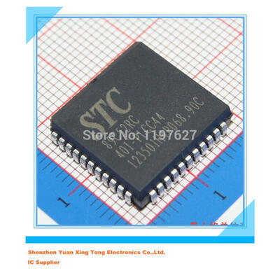 

10PCSLOT STC89C52RC-40I-PLCC44 STC89C52RC-40I STC 89C52RC PLCC original electronics IC kit