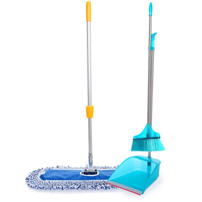 

Sushi source broom stainless steel bar broom dustpan set stainless steel mop dust push plate drag combination G01500