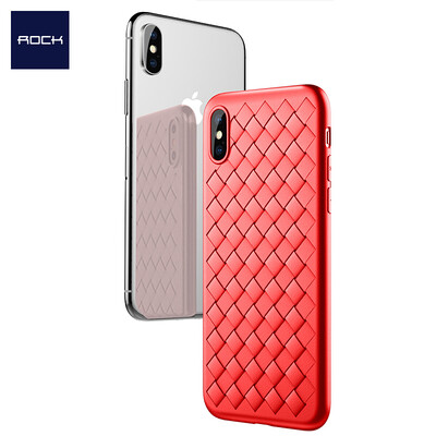 

Locke (ROCK) Apple X / 10 Mobile Shell iPhoneX / 10 Обложка Slim Weave Phone Case Red