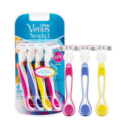 

Специальный нож для удаления волос Gillenavius ​​Jane Yuet 4 Pack (устройство для удаления ножей на ноге)