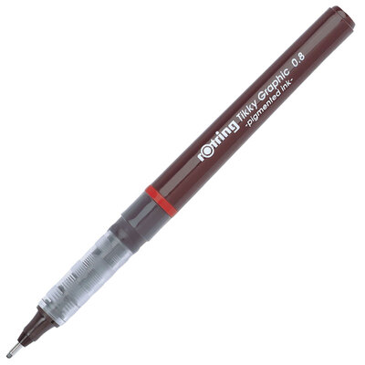 

Rotring Tikky pen black ink 08mm
