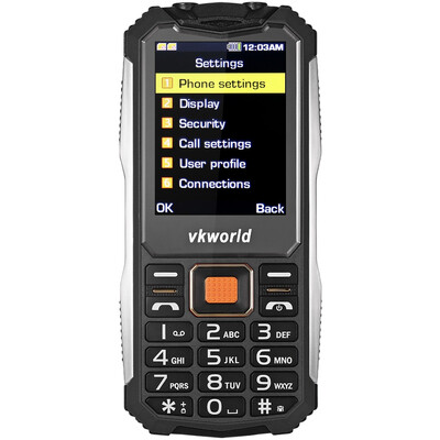 

Вкворлд V3S 2,4 дюйма Quad Band разблокирован телефон спрд6531 камеры Bluetooth FM