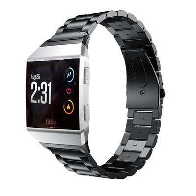 

Ремешок из нержавеющей стали, группа замены нержавеющей стали для Fitbit Ionic Watch