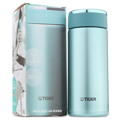 

Tiger (Tiger) изоляция Кубок 360 мл нержавеющая сталь вакуум ультралегкий прямой чай для офиса чай MMW-A36C-AM