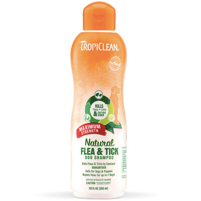 

US imports Tropiclean pet dog shower gel Teddy Golden Hair Labrador in addition to annihilation mites mites Acarus killing shampoo powerful 592ml