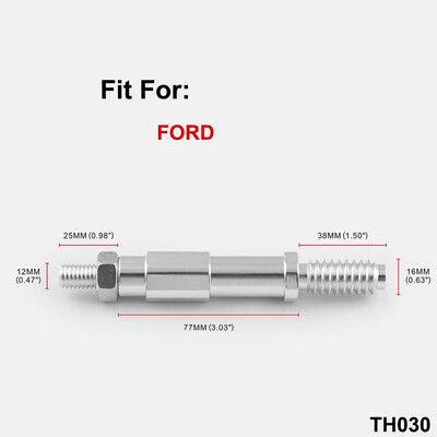 

Aluminum Universal Car Front Bumper Tow Hook Screw For FORD