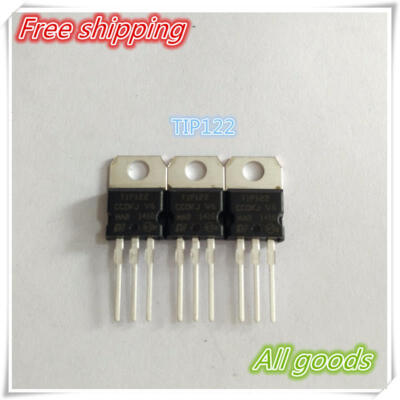 

10PCS TIP122 Transistor Complementary NPN 100V 5A