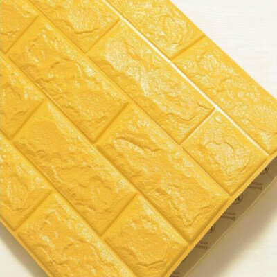 

Colomac PVC 3D embossed brick pattern wall paper modern self adhesive bedroom living room hotel dormitory waterproof wallpaper
