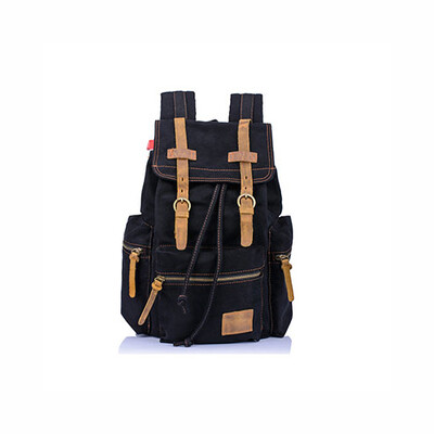 

2016 New vintage backpack mens casual backpack canvas school bag backpacks for teenage mens travel sport bags camping mountaineering bags