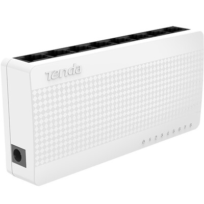 

Tenda Tenda S108 8-port Fast switch home dormitory switch monitoring network cable line distributor