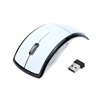 

Hongsund 2.4Ghz Wireless USB Optical Foldable Arc Mouse Snap-in Transceiver Portable Folding Mice Laptop Notebook PC Computer