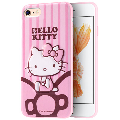 

Hello Kitty Apple iPhone6s Plus / 6 Plus Mobile Shell / Cover Cartoon Cute All-Inclusive Drop Трехмерная мягкая обложка Lori Hello Kitty