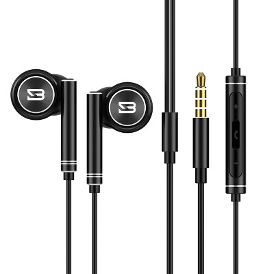 

BYZ K85 Спортивный динамический наушник для ушей в ухе Универсальный Android Apple Earphone Black