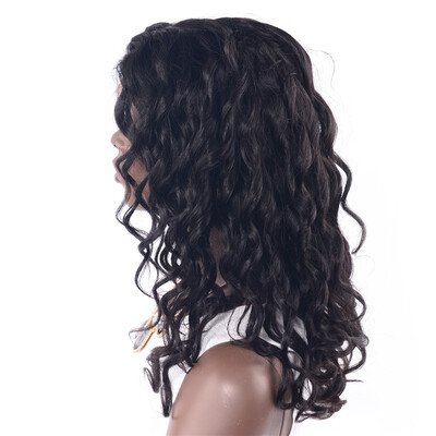 

Lace Front Human Hair Wigs For Black Women Brazilian Curly Wig 200% Density Human Hair Wigs With Pre Plucked Hair Line