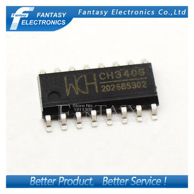 

50PCS CH340G SOP16 CH340 SOP SMD new and original IC free shipping