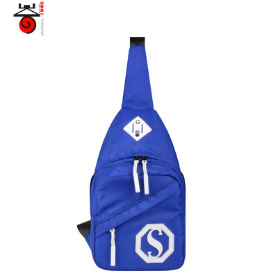 

A new Korean Shanqi hit color multifunction female chest pack male leisure street fashion lovers convenient Shoulder Messenger Ba