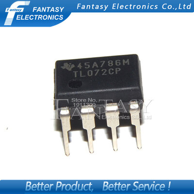 

10PCS TL072CP DIP8 TL072 DIP new and original IC free shipping
