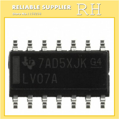 

100pcs/lot SN74LV07ADR LV07A SOP14 Buffer / line driver non-inverting and with open-drain