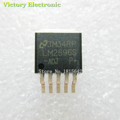 

10PCS/Lot LM2596S-ADJ TO-263 LM2596S LM2596 150 kHz 3A Step-Down Voltage Regulator Original New Wholesale Electronic
