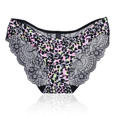 

Hot sale l womens sexy lace panties seamless cotton breathable panty Hollow briefs Plus Size girl underwear