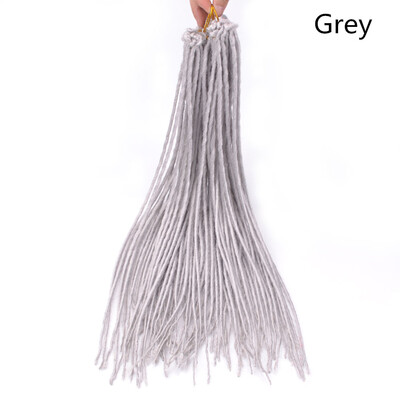 

Chorliss 22" Dreadlocks Hair Extensions Burgundy Synthetic Crochet Locs Braids for Women Pink 613 Blonde 24strands 100gpack