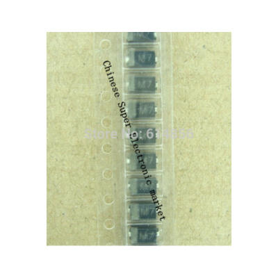 

500PCS SMD rectifier diode 1N4007 IN4007 M7 SMA 1A 1000V