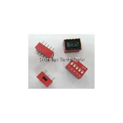 

10pcs 5P 5 Position DIP Switch 254mm Pitch 2 Row 10 Pin DIP Switch