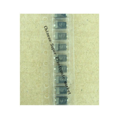 

200PCS SMD rectifier diode 1N4007 IN4007 M7 SMA 1A 1000V