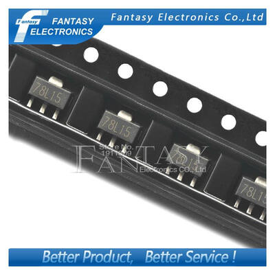 

100PCS 78L15 SOT 89 SMD three-terminal voltage regulator circuit new&original free shipping