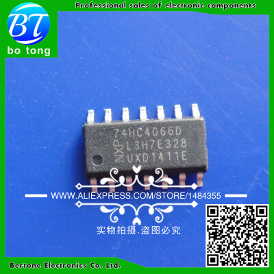 

10pcs free shipping SMD 74HC4066 744066 74HC4066D Quadruple Bilateral Switch SOP-14