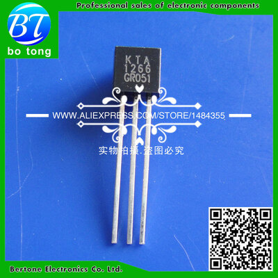 

Free Shipping Triode 2SA1266 A1266 KTA1266GR 0.15A/50V PNP Transistor TO-92 (100PCS/Lot)
