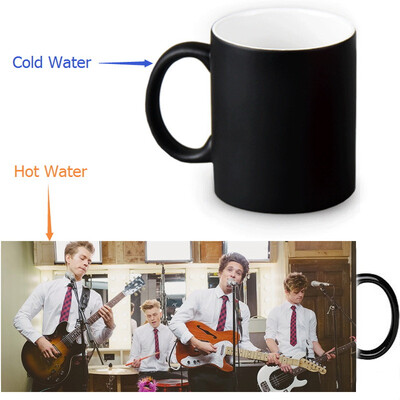 

Vamp 350ml / 12oz Heat Show Show Mug Color Change Чашка кофе Чувствительные морфинг-кружки Волшебная чашка для чайных чашек