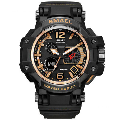 

SMAEL Men Watches White Sport Watch LED Digital 50M Waterproof Casual Watches Male Clock relogios masculino Watches Man